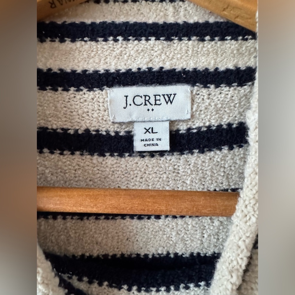 J. Crew Cotton blend Boxy Fit Sweater XL - Picture 5 of 6